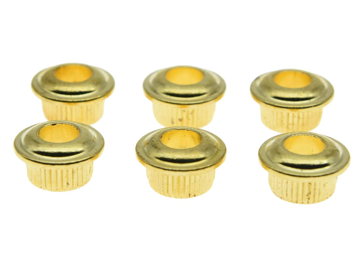 KAISH Metalen Nikkel 10mm Vintage Gitaar Tuning Keys Conversie Bushings Adapter Ferrules