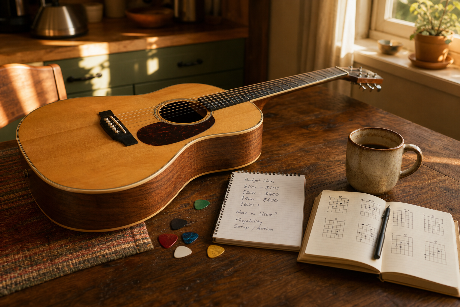 How Much Should You Actually Spend on Your First Acoustic Guitar? A Realistic Price Guide
