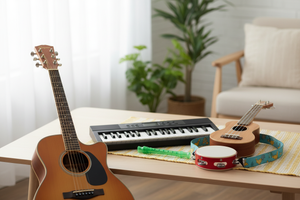 "Top Beginner-Friendly Musical Instruments: A Guide for Kids and Adults"