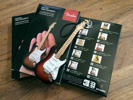 6" FENDER 50s Blonde Telecaster Guitar Holiday Ornament