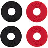 Perri'S Leathers Ltd. Black/Red Guitar Strap Locks (Slk-7218)