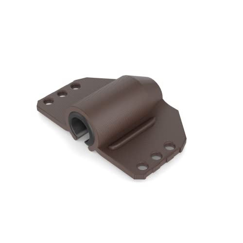 Isolate It Lavalier Microphone Isolation Shield System With Sorbothane (Compatible With Countryman B3, Brown/Black)