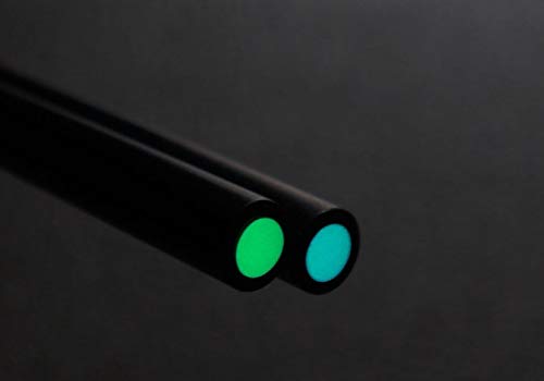 Luminlay Sbm  Sgm Serieswith Black Pipe 60Mm Length (Inner 25Mm, Outside 4Mm, Glow Green)