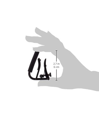 C1K Shubb Capo Noir Series Acoustic Guitar Capo - Black Chrome