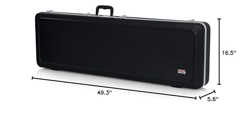 Gator Cases Deluxe ABS Molded Case for Bass Guitars (GC-BASS)