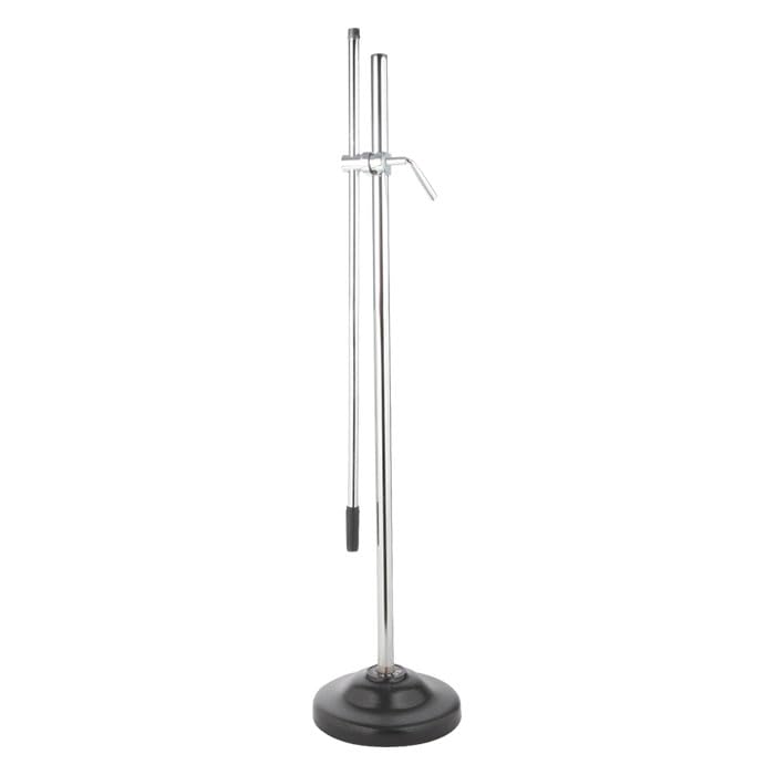 Kh Mic Stand Rb Floor Steel Clamp Microphone Stand With Round Base And Fixed Length Boom Microphone Stand Used For School Colleg