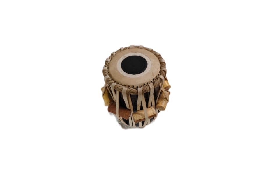 Handcrafted Iron Tabla Set, Traditional Indian Musical Instrument with Bayan and Dayan Drums, Professional Percussion Set for Be