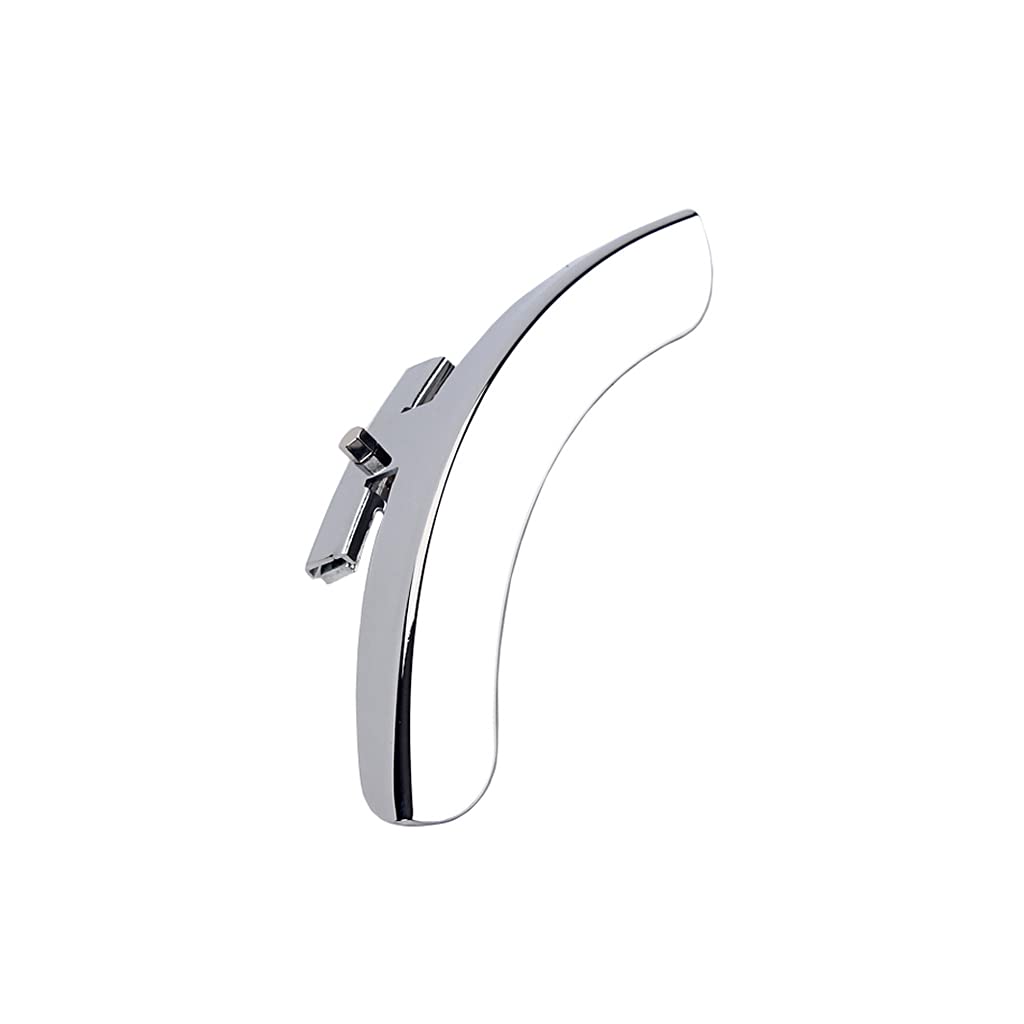 Alnicov Zinc Alloy Banjo Armrest Single Leg Banjo Armrest with Screws for Banjo Replacement Parts Accessories Silver