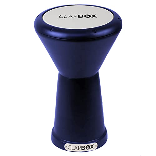 Clapbox Darbuka- Aluminium (9 Inches, Blue) Full Size
