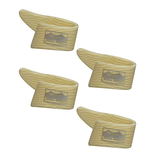 Golden Gate GP-12-4PK Grained Ivoroid Thumb Picks - Small - 4 Pack