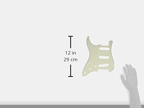 Fender Modern Pickguard, Stratocaster LH, 11-Hole - Parchment 3-Ply