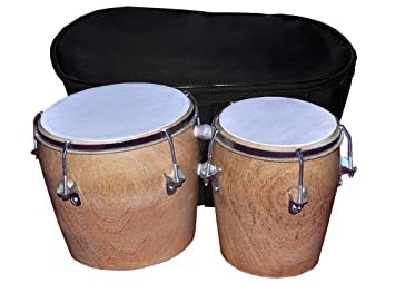 BLAZE MUSIC Two Piece Stylish Wooden Bongo