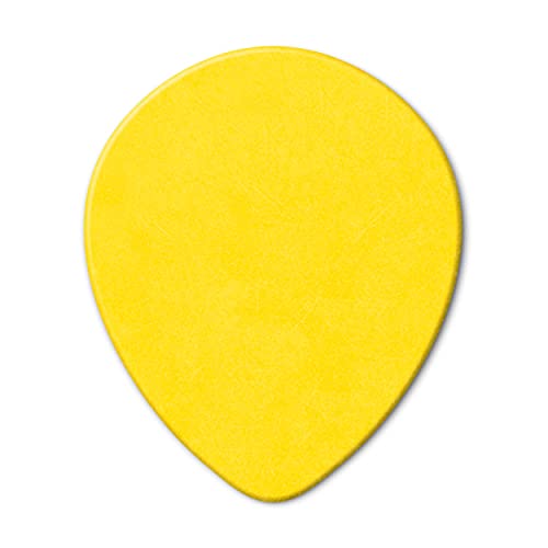 Dunlop 413R.73 Tear Drop, Yellow, .73mm, 72/Bag