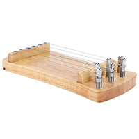 Walfront Guzheng Finger Trainer 6 String Mini Portable Solid Wood Wood ...