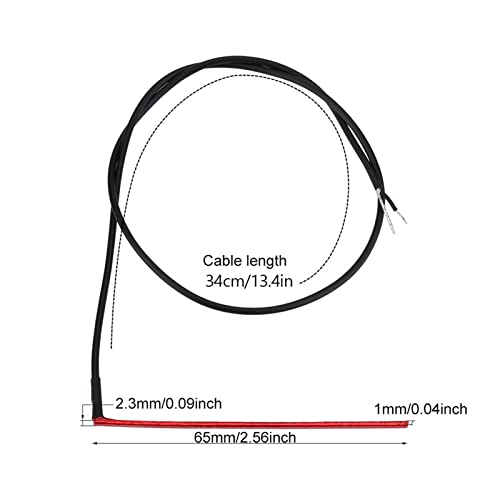 Bnineteenteam 1Pc Guitar Piezo Sensitive Under-Saddle Bridge Pickup for Folk and Classic Guitar Pickup