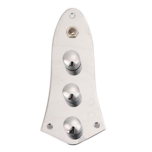 Electric Guitar Prewired Guitar Switch Control Plate Zinc Alloy Wired Loaded Control Plate Switch Control Plate for Jazz Bass Gu