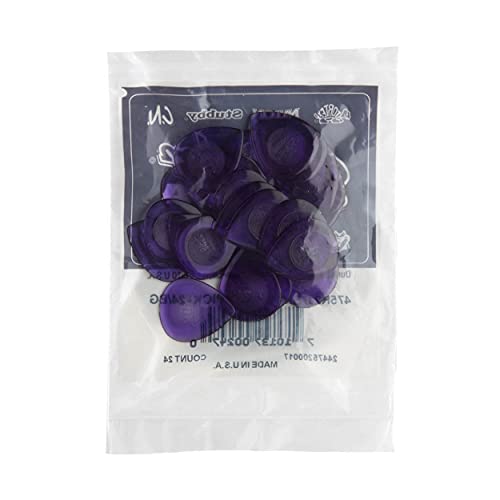 Dunlop Big Stubby, Light Purple, 2.0mm, 24/Bag