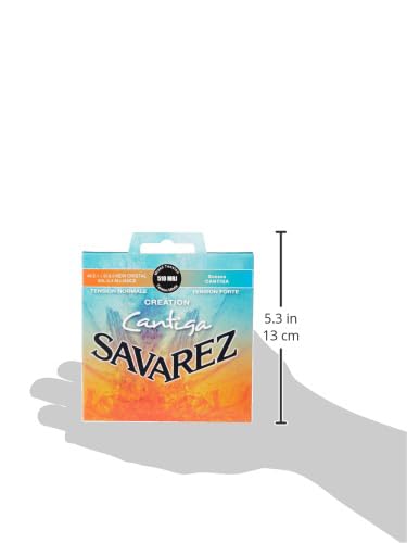 Savarez Cr  ation Cantiga Medium Tension Classical Guitar Strings Set (STSAV51-50479)
