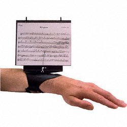 DEG Music Products Flutists Friend Flute Lyre with Flip Folder