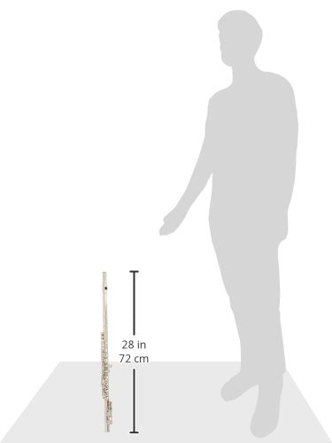 Merano Nickel Silver Color Flute for Student Band Beginners