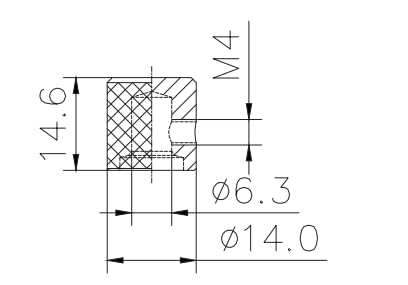 Guyker Rust Color Control Plate with 2 Potentimeter Knobs Compatible with Tele TL Guitar