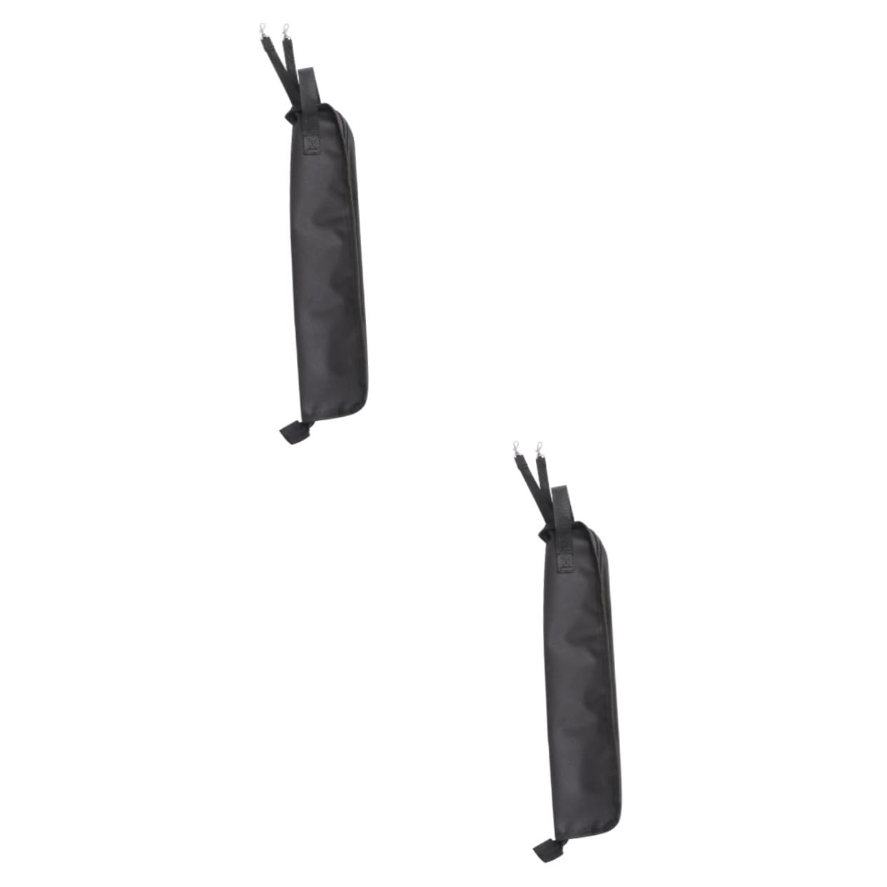 Vicasky 2Pcs Portable Bag Thicken Storage Case For Drumsticks Carrying Handle And Hooks Percussion Accessory Pouch For Quick Acc