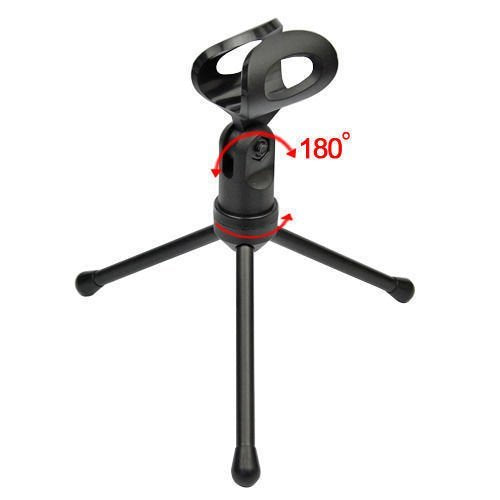 Computer Microphone,Condenser Microphone,3.5MM Plug and Play Omnidirectional Mic with Desktop Stand for Gaming,YouTube Video,Rec