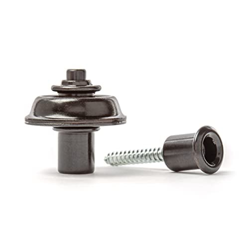 Dunlop Sls1403Bk Straploka Flush Mount Strap Retainer System, Black