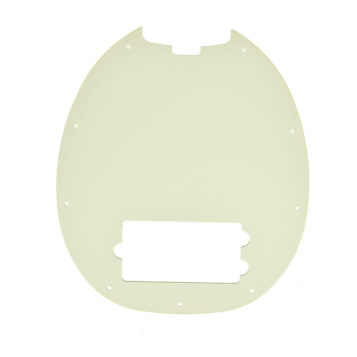 Dopro Bass Pickguard Fit for Musicman classic 4 string StingRay bass models Aged White