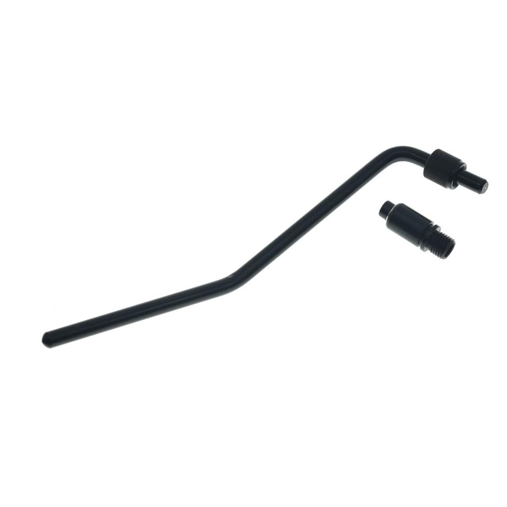 Dopro Tremolo Arm Assembly Bridge Whammy Bar with Socket Ferrule Housing for FR Special/FR Lic Tremolos Black