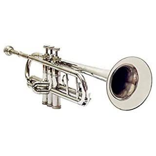 SmSai Musical 02 Nickle Trumpet (Nadir Ali) Model With Bag And 7C Mouthpiec Also Only For Lovers Of Trumpet