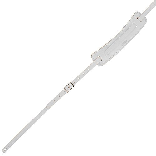 Gretsch Leather Vintage Syle Guitar Strap in White