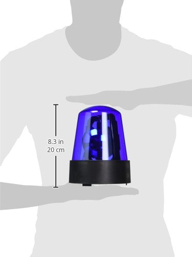 Blue 7-in Blue Police Rotating Beacon