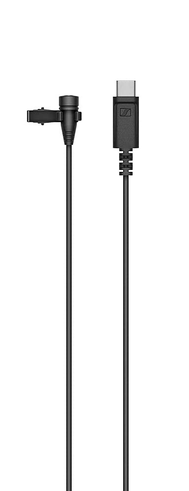 Sennheiser Pro Audio Condenser Microphone, Xs Lav Usb-C (509261),Black