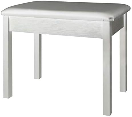Keyboard / Piano Bench (White)