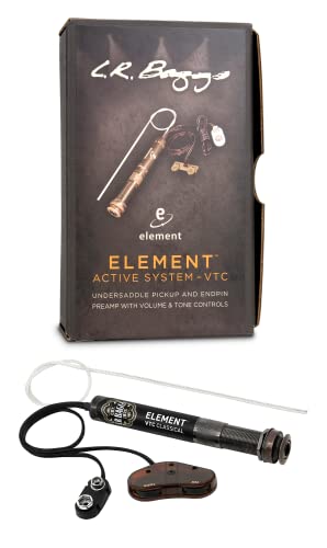 LR Baggs Element Active System with Volume and Tone Control for Nylon String Guitar