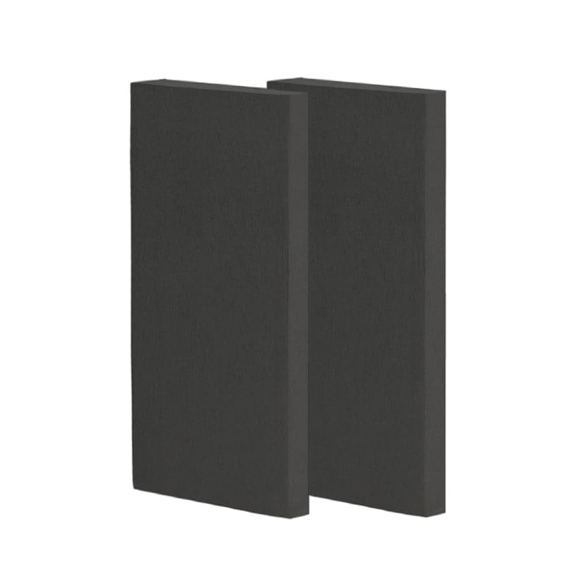 Timber Acoustics Panels, Roxul Rockwool Absorption Panels, 2 X 4 X 2. Nrc=0.90 [Set Of 2] (Black)
