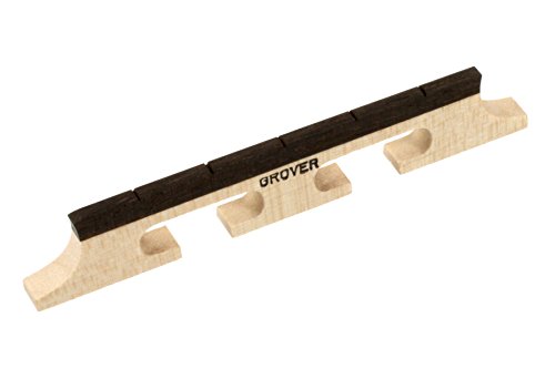5-Str Grover Banjo Bridge #72 1/2 Tall Ebony Top 3 Leg Allparts BJ-0511-0E0