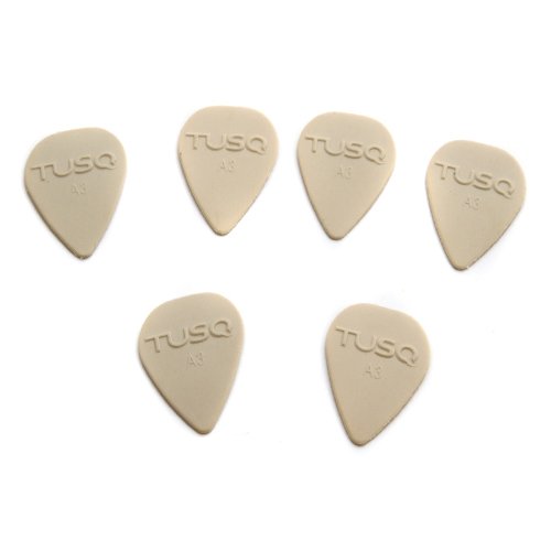 Graph Tech Tusq Guitar Pick 6 Pack A3 Vintage Cream 0.88Mm