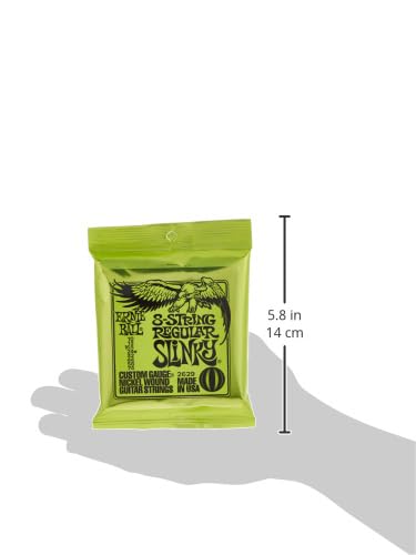 Ernie Ball 8-String Regular Slinky Nickel Wound Electric Guitar Strings, 10-74 Gauge (P02629)