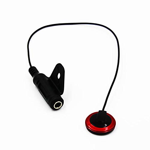 Hoyuji Piezoelectric Contact Microphone Pickup, Violin Microphone Pickup, Cello Erhu Ukulele Mandolin Guitar Microphone Pickup