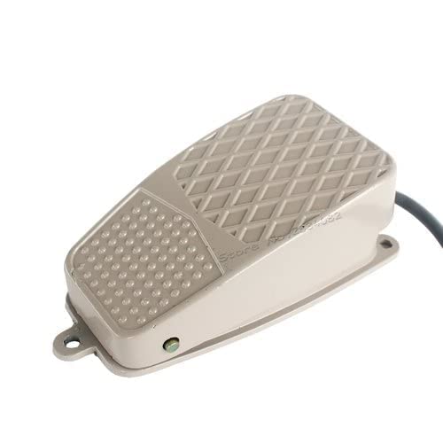 MME Foot Switch Nonslip metal Shell Momentary Pedal Switch (Contact :-1A1B)