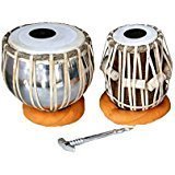 Lagsar Tabla With Cover, Hammer And Gaddi (Silver)