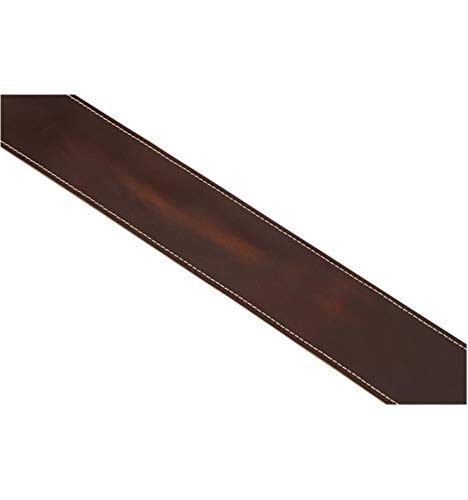 Fender Broken-In Leather Guitar Strap, 2.5in, Brown
