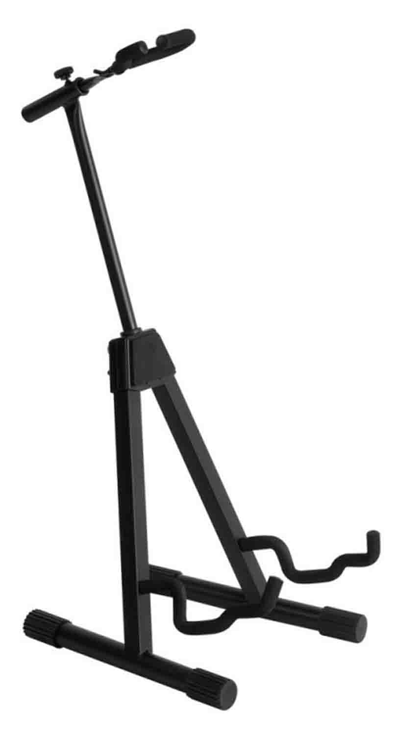 On-Stage Gs7465 Pro Flip-It A-Frame Guitar Stand, Black