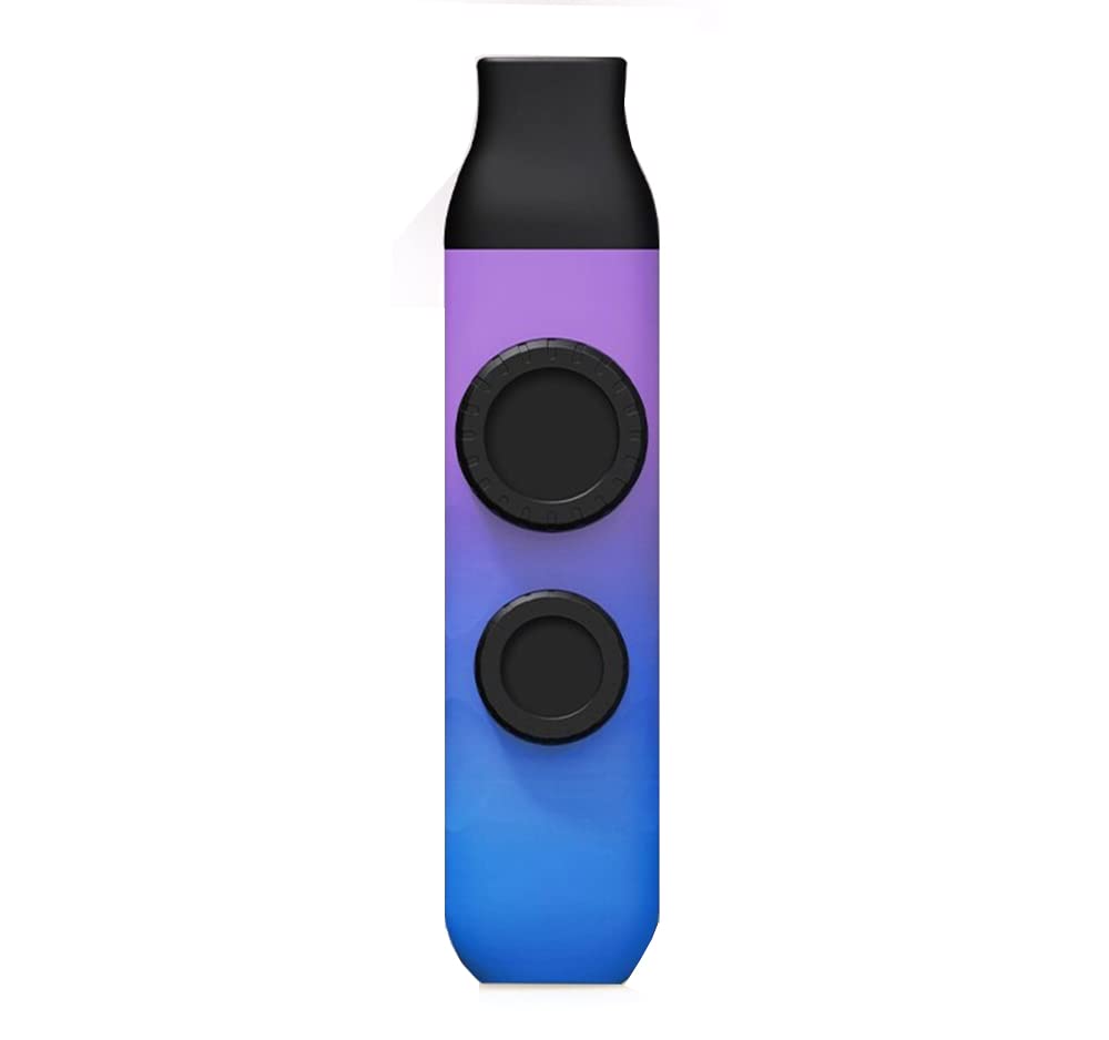 Amicisound Kazoo Double Hole Musical Wind Instrument, Professional Grade Kazoo With Adjustable Pitch And Vibration Level, 5*Repl