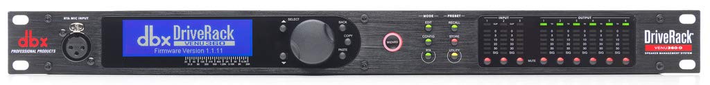 dbx VENU360 Dante DriveRack Complete Loudspeaker Management System