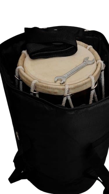 Sai Musical Professional Dholak With Rope For Orchestra.