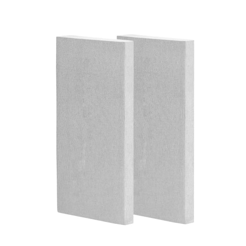 Timber Acoustics Panels, Roxul Rockwool Absorption Panels, 2 X 4 X 2. Nrc=0.90 [Set Of 2] (Grey)