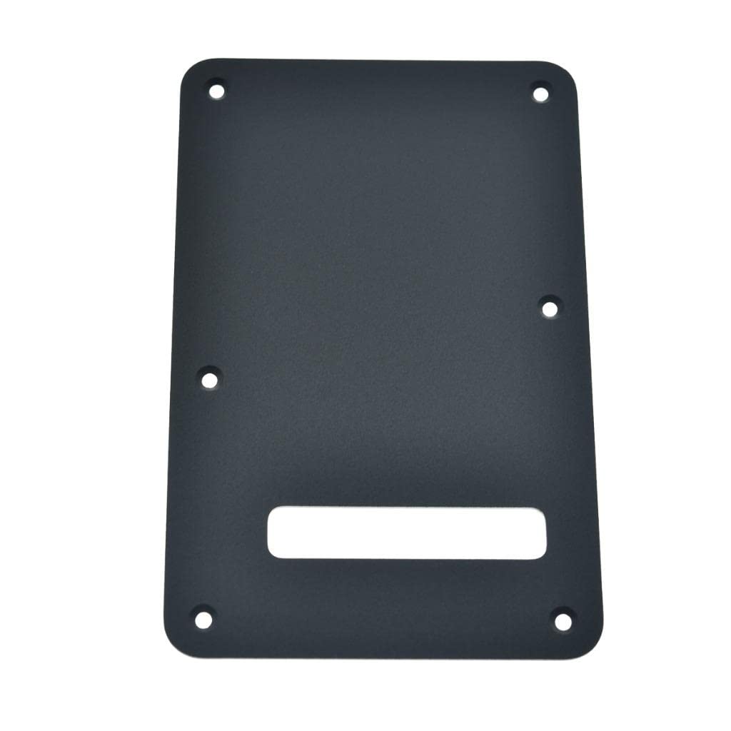 Dopro 11 Hole Matte Aluminum Strat Back Plate Cover Metal Anodized Tremolo Cavity Cover For Usa/Mexico St/Strat/Stratocaster Mat